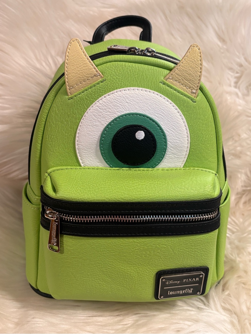 Loungefly Disney Parks Exclusive Monsters Inc. Mike Wazowski Mini Backpack - NWT